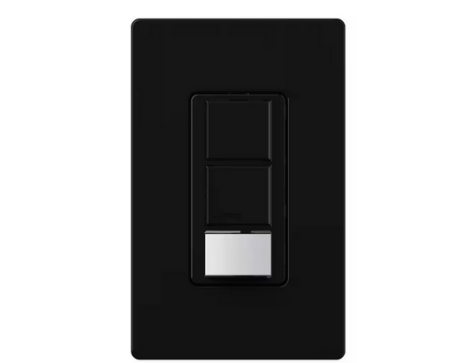 Maestro Dual Circuit Motion Sensor Switch, 6-Amp/Single-Pole, Black (MS-OPS6-DDV-BL)