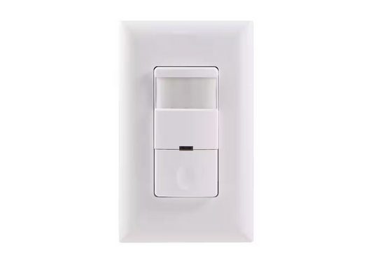 Motion-Sensing Switch with Automatic Shut-Off Feature, White - 91003560530