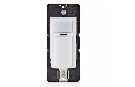 Decora Motion Sensor In-Wall Switch, Auto-On, 2A, Single Pole, 3-Pack, White - 91006147638