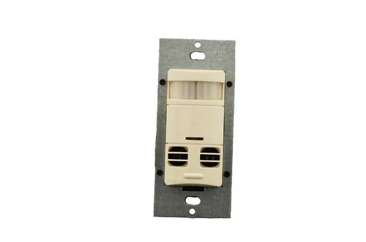 Multi-Technology Wall Switch Motion Sensor No Neutral, Light Almond 3