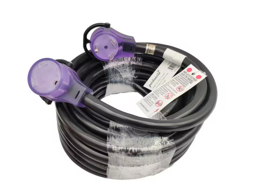 36 ft. 10/3 30 Amp 125-Volt NEMA TT-30 RV Extension Cord with Handle - 91006219601