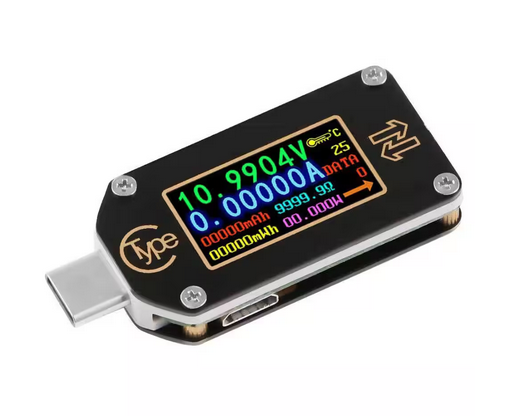 3.5-24 Volts USB Voltage Current Tester Voltmeter Ammeter Black Yellow - 91010608825