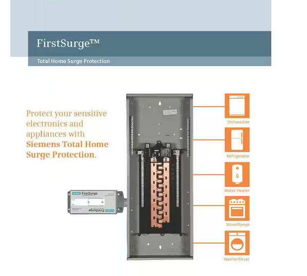 FirstSurge Plus 100kA Whole House Surge Protection Device - 91001584253