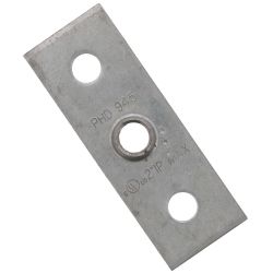 All-Thread Hanger Plate Ceiling or Wall Galvanized 3/8" - 94024