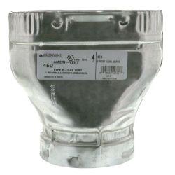 B-Vent Oval to Round Adapter 4" - 936986