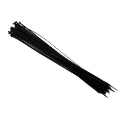 Nylon UV Zip Ties 11" Black 100 Pack - 9264