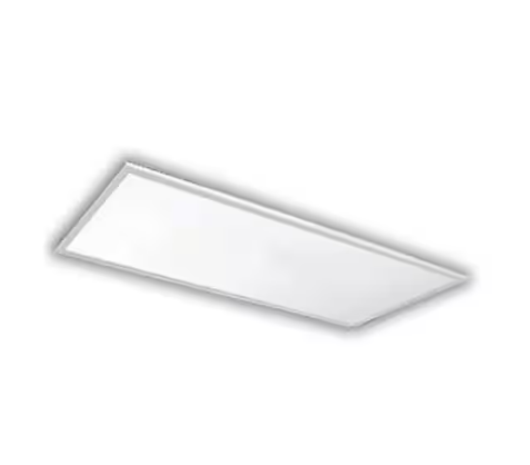 1 ft. x 4 ft. 64-Watt Equivalent White Integrated LED Flat Panel Light, Lumen and Color Selectable - 91005191854