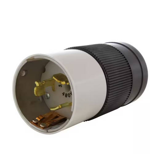 California Standard CS8165 50 Amp 3-Phase 480-Volt 4-Wire Locking Male Plug - 91008988359