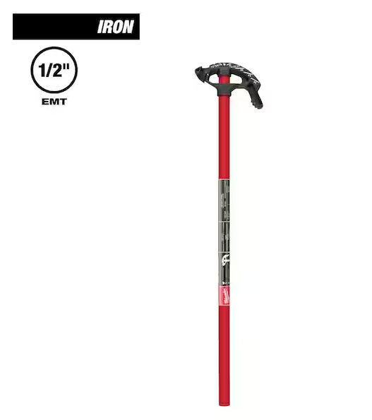 1/2 in. EMT Iron Conduit Bender Head with Handle - 91003953415