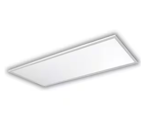 2 ft. x 4 ft. 128-Watt Equivalent White Integrated LED Flat Panel Light, Lumen and Color Selectable - 91005191856