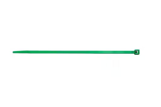 4.1 in. 18 lbs. Green Cable Tie (100-Bag) - 91010360892