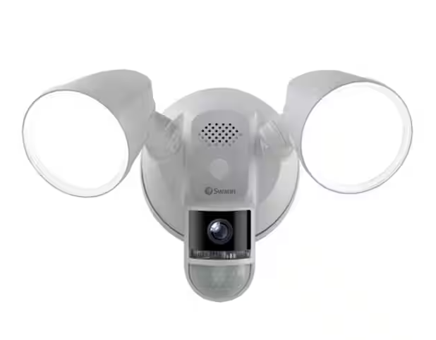 Outdoor Floodlight 4K Wired Security Surveillance Camera with FREE Local Storage - 91009532753