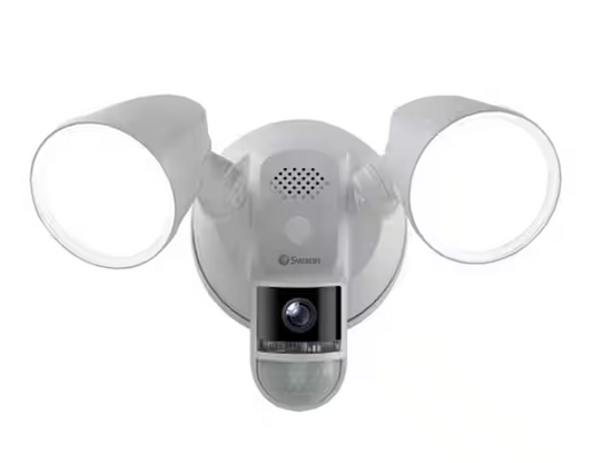 Outdoor Floodlight 4K Wired Security Surveillance Camera with FREE Local Storage - 91009532753