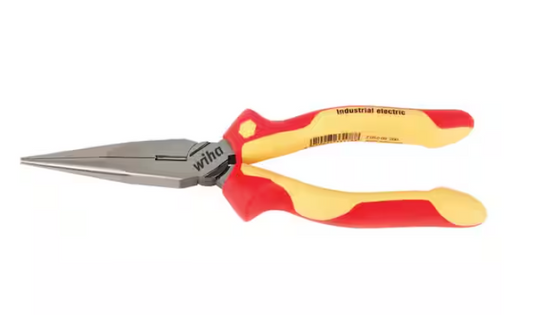 Insulated Industrial Long Nose Pliers - 91011004749