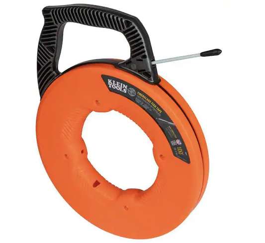 100 ft. Non-Conductive Fiberglass Fish Tape (56371) - 91004811288