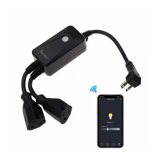 3 Outlets and 3 USB Ports Wi-Fi Smart Power Strip - 91006516869