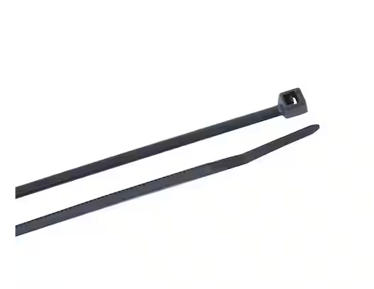 4 in. Black Nylon Cable Tie (1000-Pack) - 9747408
