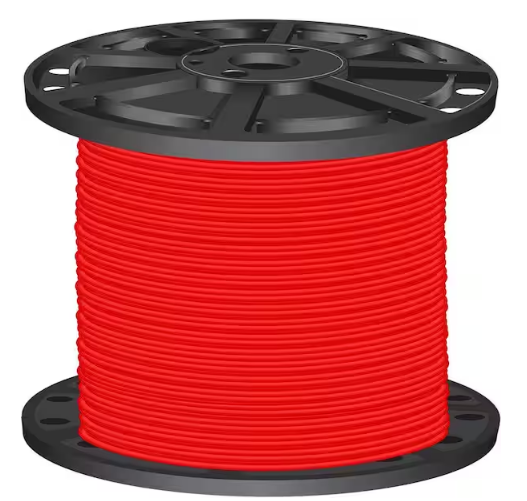 2,500 ft. 8 Red Stranded CU SIMpull THHN Wire