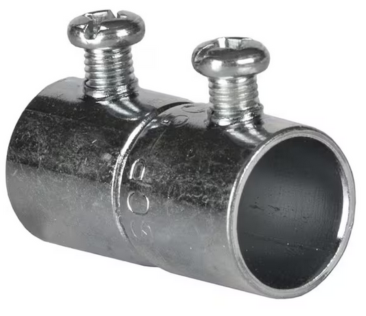 1/2 in. EMT Set-Screw Coupling, 50-Pack - 91006697794