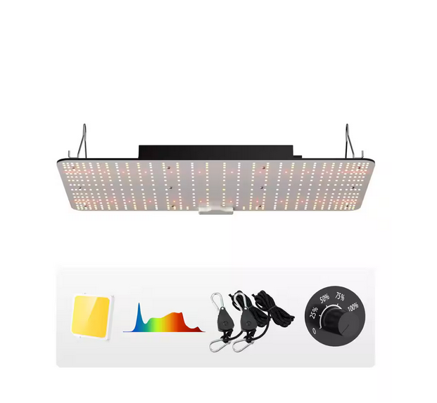 200-Watt LED Plant Grow Light Full Spectrum Dimmable Growing Lamp Samsung 281B+PRO Chip 3000/6500K Color Changing Light - 91010054840