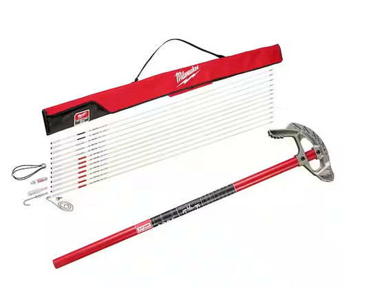 60 ft. Fiberglass Fish Stick Low/Mid/High Flex Combo Kit with 3/4 in. Aluminum Conduit Bender and Handle