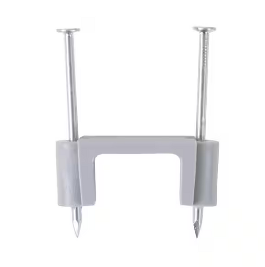 3/4 in. Polyethylene Service Entrance Cable Staples - Gray (10-Pack) - 9146293