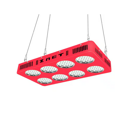 20in 450-Watt Equivalent Full Spectrum Red Indoor LED Plant Grow Light Fixture 3000k Warm White - 91009606271