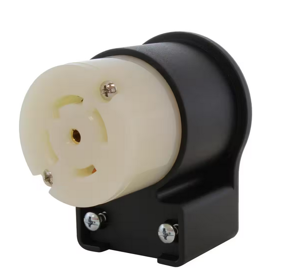 NEMA L21-30R 30 Amp 3-Phase 120/208-Volt 3PY, Elbow 5-Wire Locking Female UL, C-UL Approval - 91010655760