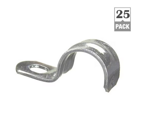 1-1/2 in. Electrical Metallic Tube (EMT) 1-Hole Straps (25-Pack) - 91001769961