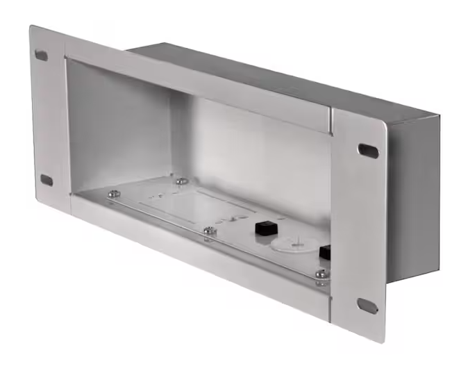 In-Wall Rectangular Recessed Cable Management and Power Storage Accessory Box without Power Outlet - 91011937675