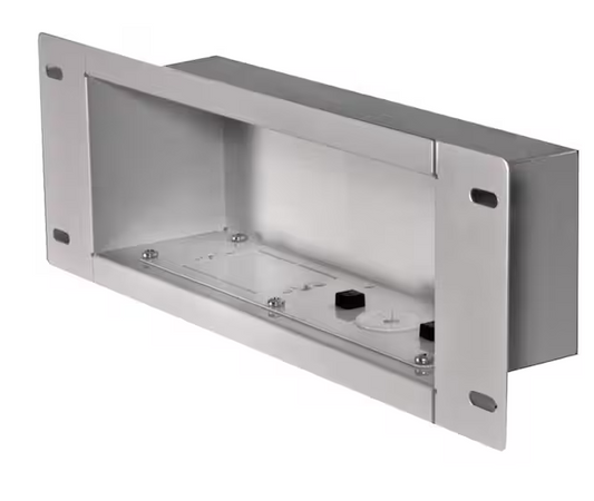 In-Wall Rectangular Recessed Cable Management and Power Storage Accessory Box without Power Outlet - 91011937675