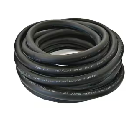 4-Gauge 15 ft. Black Welding Cable - 91007418619