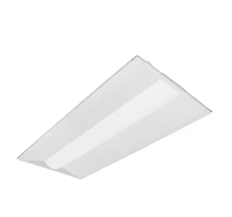 2 ft. x 4 ft. 25-Watt/30-Watt/34-Watt Value LED Selectable Retrofit Doorkit, 3100 Lumens/3750 Lumens/4250 Lumens, White - 91010304543