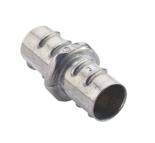 1-1/2 in. Flexible Metal Conduit (FMC) Screw-In Coupling - 9478783