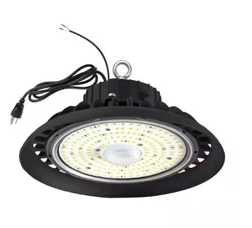 10 in. 300-Watt Equivalent Integrated LED Dimmable White High Bay Light 5000K 16000 Lumens - 91008747450