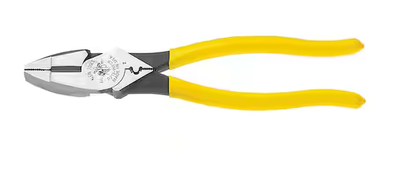 9 in. High Leverage Side Cutting Pliers with Crimping Die - 91010882405