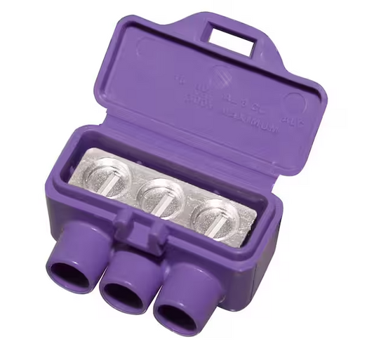 3-Port Al/Cu Wire Connectors (25-Pack) - 91005711096