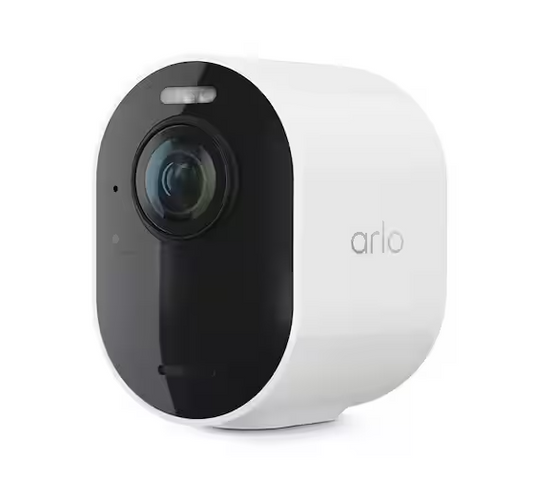 Ultra 2 Spotlight Camera - Wireless , 4K Video and HDR, Color Night Vision, 2-Way Audio, Add-on Camera Only, White