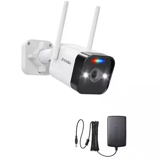 ZG1883M 3MP Wireless Add-On Security Camera Only Work with W4/W4 Pro NVR Model ZR08PU, ZR08GP -91008852761