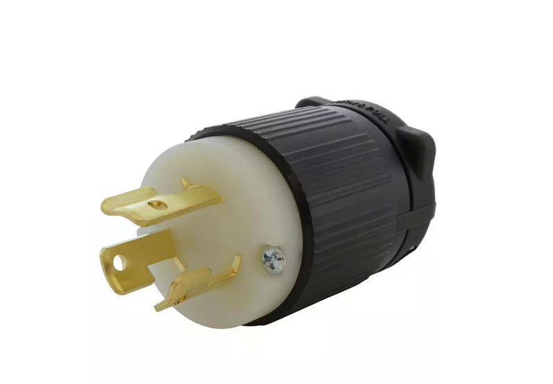 NEMA L6-15P 15 Amp 250-Volt 3-Prong Locking Male Plug - 91006014035