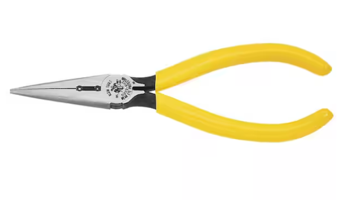 6 in. Standard Long Nose Side Cutting Pliers for Switchboard Work