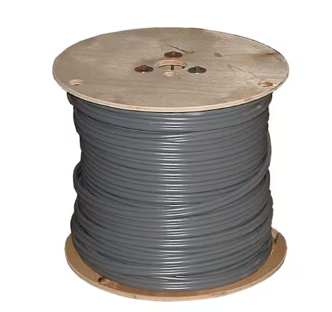 1,000 ft. 14/2 Gray Solid CU UF-B W/G Wire - 91001308156