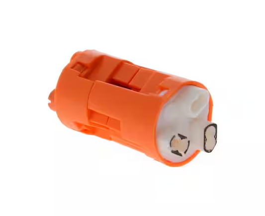 Model 103X, PowerPlug Luminaire Disconnect, 3 Wire in Orange (100 per Jar)
