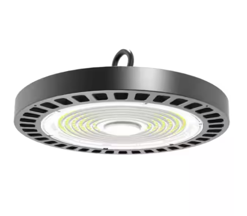 10.8 in. 300 Watt Equivalent Integrated LED Dimmable Black High Bay Light, 5000K - 91010338309