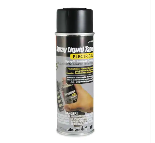 Black Spray Liquid Tape 6 oz. - 9167035