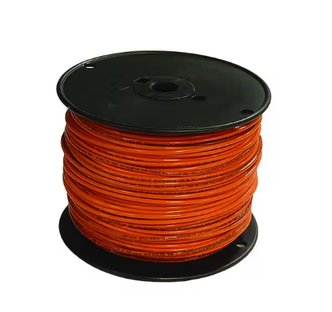 500 ft. 16 Orange Stranded CU TFFN Fixture Wire