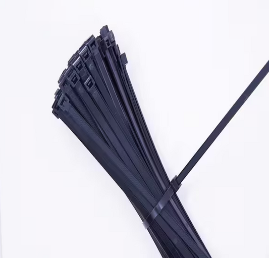 14 in. 50LB UV Black Cable Tie (500-Pack) - 9748780