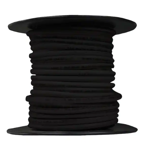 25 ft. 14 Gauge Black Stranded Copper THHN Wire - 9197931