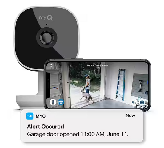 MyQ Smart Garage Home Security Camera - 91009193339