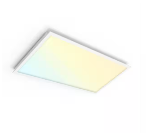 2 ft. x 4 ft. Dimmable White CCT and Wattage Selectable Integrated LED Back-Lit Flat Panel Light - 91007824326